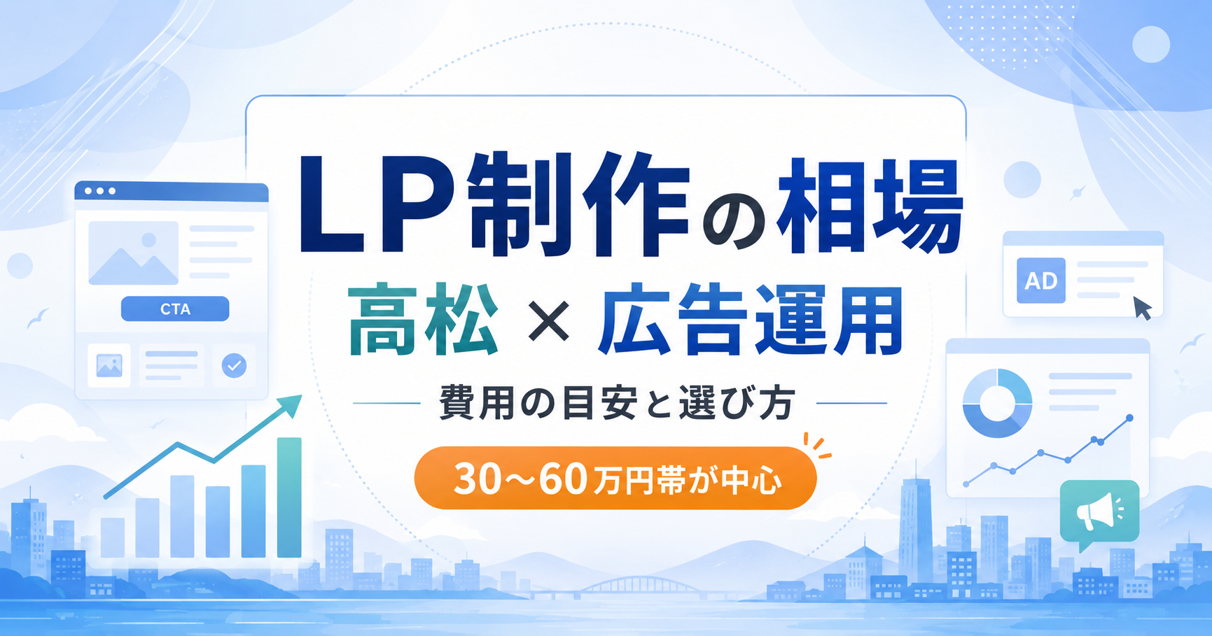 LP制作の相場はいくら？高松で広告運用とセットで考える費用・内訳・選び方