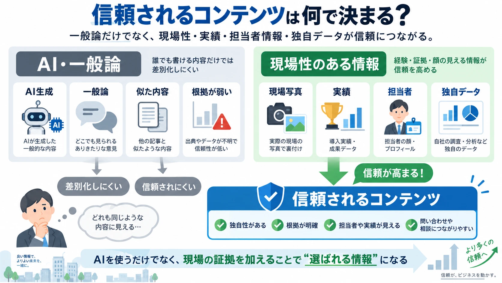 AI時代ほど現場の一次情報が強くなる